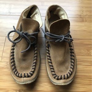 Cute and comfy Punto Pigro leather shoes, Size 39